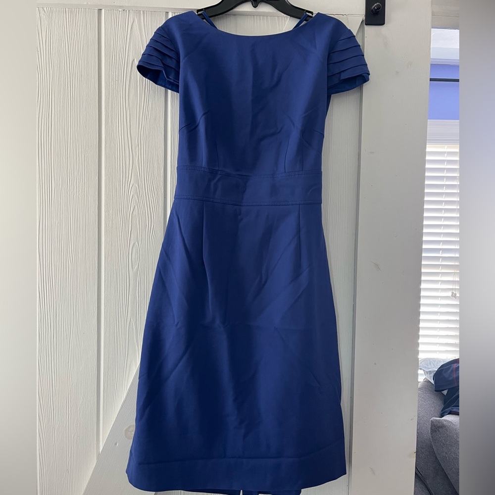 Antonio Melani Ultramarine Ponte Sheath Dress Sz 8